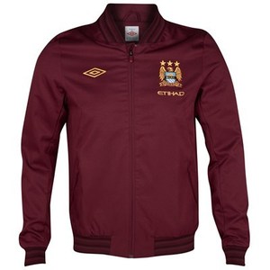 [Order] 12-13 Manchester City Away Walkout Jacket - Maroon