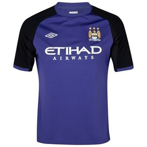[Order] 12-13 Manchester City Training Shirt - Deep Wisteria / Black