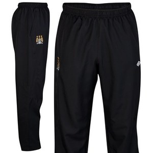 [Order] 12-13 Manchester City Boys Training Woven Pant (Black) - KIDS