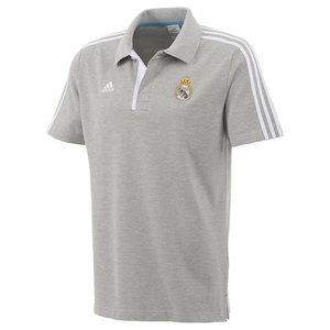 [Order] 12-13 Real Madrid Polo Shirt - Grey