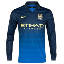 [Order] 14-15 Manchester City Boys UCL (Champions League) Away L/S - KIDS